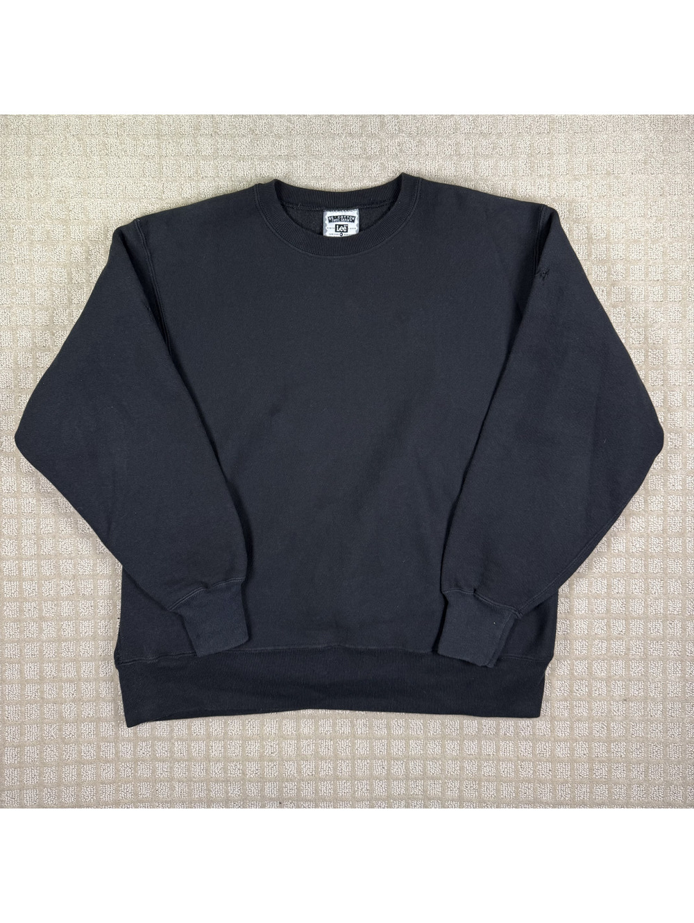 Black Crew Neck Sweatshirt L
